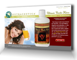 Nutraceutica Website Design